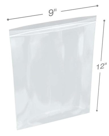 1 Gallon Zip Top Bags - 9" x 12"
